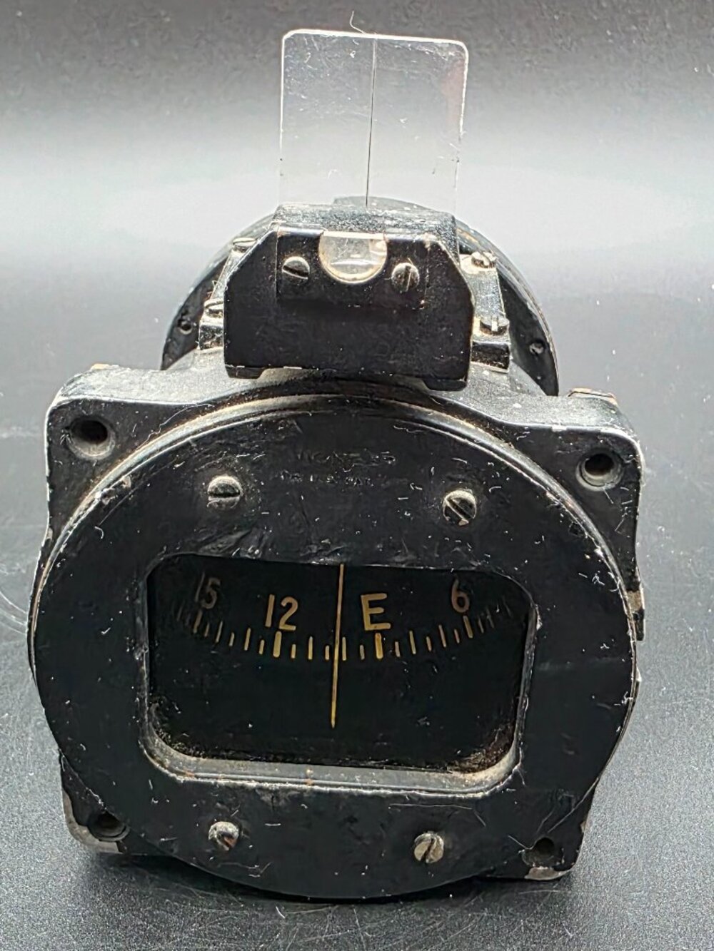 U.S. Swinging Sight Compass From WW2- W.W. Boes Co.